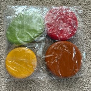 Colorful Round Coasters Set